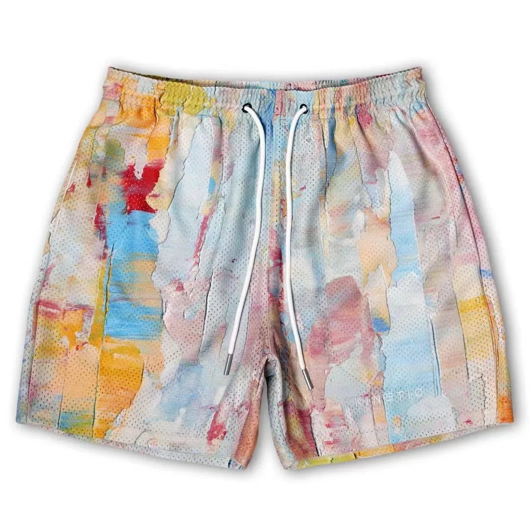 KINETIC Basic Shorts NEW men's casual shorts fitness sports pants summer gymworkout Men Women Classic GYM Mesh Shorts - flohmarkt-deutschland.shop