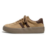 Klassische Marke Männer Braun Wildleder Turnschuhe 2024 Mode Low-top männer Trendy Skate Schuhe Komfort Lässig Vulkanisierte Turnschuhe männer - flohmarkt-deutschland.shop