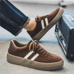 Klassische Marke Männer Braun Wildleder Turnschuhe 2024 Mode Low-top männer Trendy Skate Schuhe Komfort Lässig Vulkanisierte Turnschuhe männer - flohmarkt-deutschland.shop