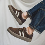 Klassische Marke Männer Braun Wildleder Turnschuhe 2024 Mode Low-top männer Trendy Skate Schuhe Komfort Lässig Vulkanisierte Turnschuhe männer - flohmarkt-deutschland.shop