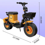 KNEW BUILT Elektrofahrrad-Roller-Modell, Mini-Bausteine, bezauberndes und pädagogisches Konstruktionsspielzeug - flohmarkt-deutschland.shop