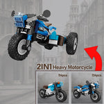 KNEW BUILT Elektrofahrrad-Roller-Modell, Mini-Bausteine, bezauberndes und pädagogisches Konstruktionsspielzeug - flohmarkt-deutschland.shop