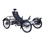 Komfortables Langstrecken-Reise-Elektrofahrrad mit Bafang 500W Motor Touring-Liegerad Quad - flohmarkt-deutschland.shop