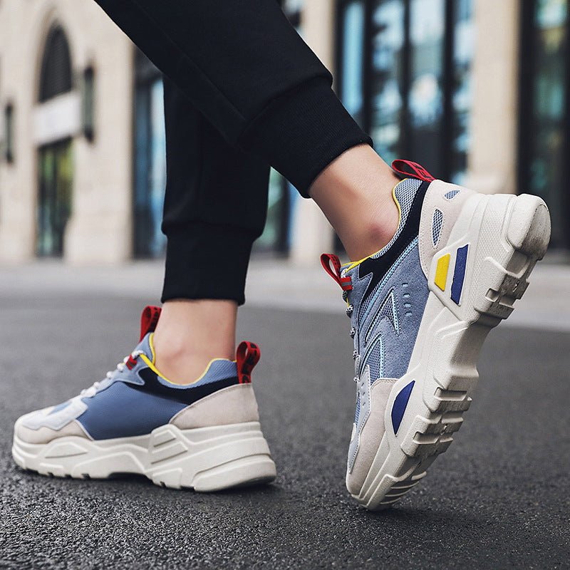 Korean Trendy Herren Dad Sneakers - Vielseitiger Komfort Für Freizeit Und Büro Alltagslook - flohmarkt-deutschland.shop