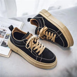 Koreanische Mode lässig Leinwand Turnschuhe Männer Harajuku Plattform Leinwand Schuhe Mann atmungsaktive Männer vulkan isierte Schuhe Zapatos de Lona - flohmarkt-deutschland.shop