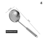 Küche Kochgeschirr Kochutensilien Edelstahl Schaufel Suppe Löffel Turner Utensilien Geschirr Kochen Werkzeug Küche Gadgets - flohmarkt-deutschland.shop