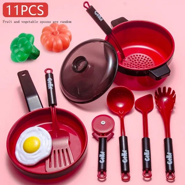 Küche Spielzeug Set Für Kinder Mädchen Kochen Baby Schneiden Obst Kochen Küche Utensilien kinder Simulation Bildung Pretend Spielen - flohmarkt-deutschland.shop
