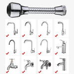 Küchen-Gadgets 2 Modi 360° Drehbarer Sprudler Hochdruck-Wasserhahn-Verlängerung Wassersparend Badezimmer Küchenzubehör - flohmarkt-deutschland.shop