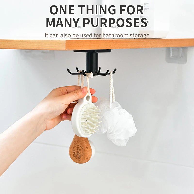 Küchen haken rotierendes Lager regal ohne Stanzen an der Wand montiertes Küchen geschirr liefert Götter multifunktion ale Regale - flohmarkt-deutschland.shop