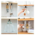 Küchen haken rotierendes Lager regal ohne Stanzen an der Wand montiertes Küchen geschirr liefert Götter multifunktion ale Regale - flohmarkt-deutschland.shop
