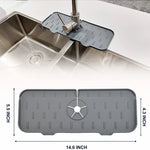 Küchen helfer Silikon Wasserhahn saugfähige Pad Regal Spüle Splash Catcher Arbeits platte Schutz matte Bad Abfluss matte Zubehör - flohmarkt-deutschland.shop