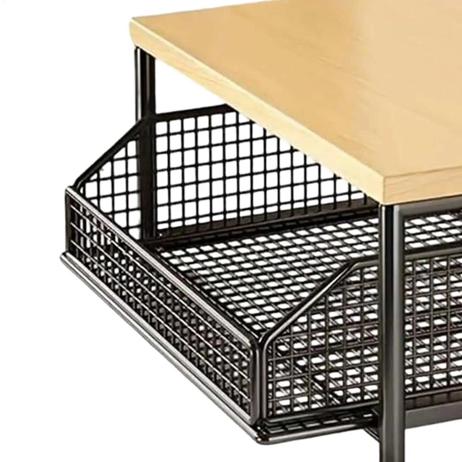 Küchen-Mikrowellenregal Aufbewahrungsbox Schublade Platzsparendes Arbeitsplatten-Aufbewahrungsregal Geeignet für Geräte und Geschirr - flohmarkt-deutschland.shop