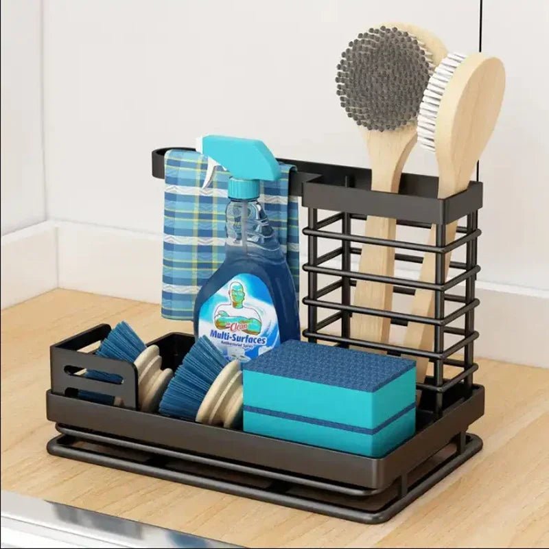 Küchen spüle stehen Schwamm halter Geschirr ablauf Veranstalter Aufbewahrung zubehör Regal Lagerung Veranstalter Geschirr trockner Gadgets - flohmarkt-deutschland.shop
