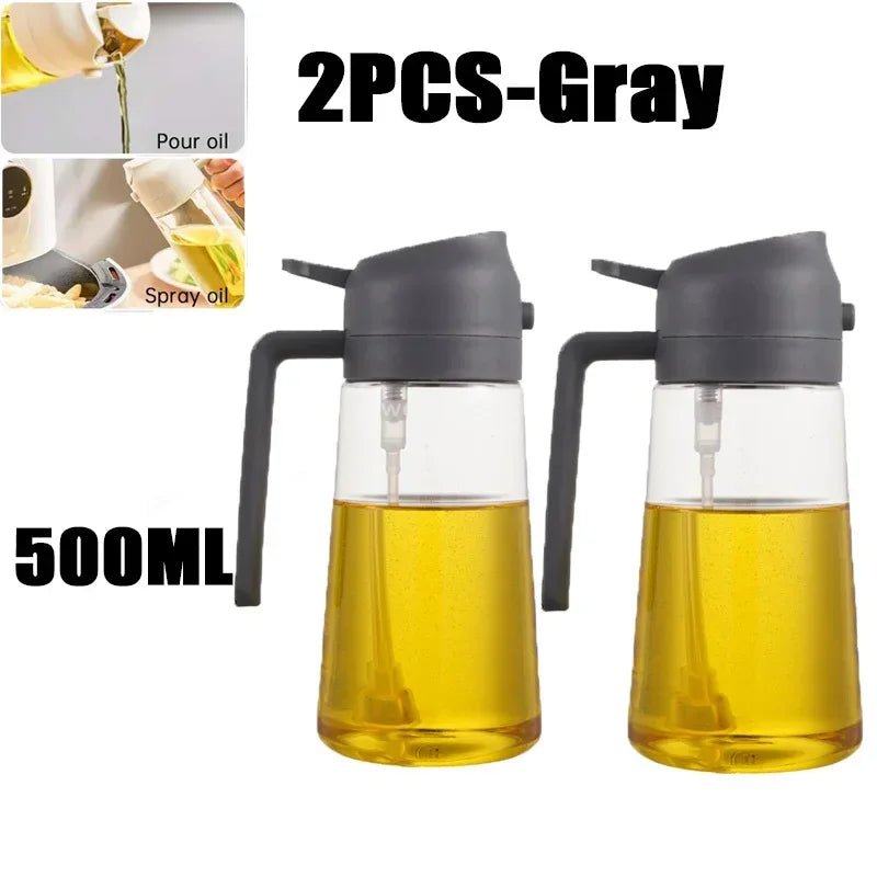 KüchenMeister Olivenöl Sprühflasche Mit Breiter Öffnung Und Automatischem Deckel - Präzise Dosierung Küche Und Camping - flohmarkt-deutschland.shop