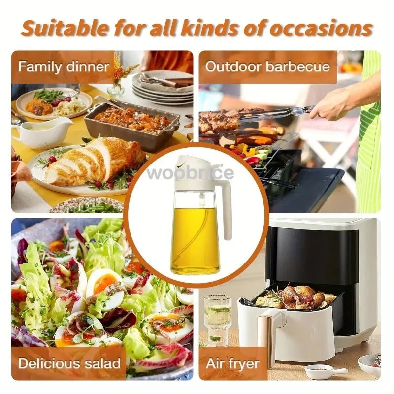 KüchenMeister Olivenöl Sprühflasche Mit Breiter Öffnung Und Automatischem Deckel - Präzise Dosierung Küche Und Camping - flohmarkt-deutschland.shop