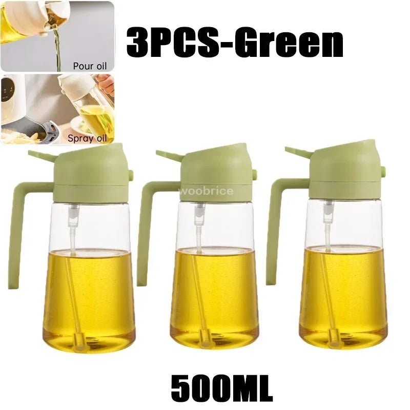 KüchenMeister Olivenöl Sprühflasche Mit Breiter Öffnung Und Automatischem Deckel - Präzise Dosierung Küche Und Camping - flohmarkt-deutschland.shop