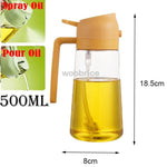 KüchenMeister Olivenöl Sprühflasche Mit Breiter Öffnung Und Automatischem Deckel - Präzise Dosierung Küche Und Camping - flohmarkt-deutschland.shop