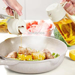 KüchenMeister Olivenöl Sprühflasche Mit Breiter Öffnung Und Automatischem Deckel - Präzise Dosierung Küche Und Camping - flohmarkt-deutschland.shop