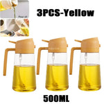 KüchenMeister Olivenöl Sprühflasche Mit Breiter Öffnung Und Automatischem Deckel - Präzise Dosierung Küche Und Camping - flohmarkt-deutschland.shop