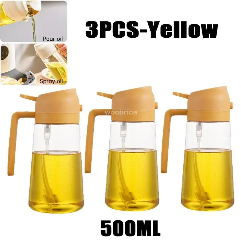 KüchenMeister Olivenöl Sprühflasche Mit Breiter Öffnung Und Automatischem Deckel - Präzise Dosierung Küche Und Camping - flohmarkt-deutschland.shop