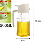 KüchenMeister Olivenöl Sprühflasche Mit Breiter Öffnung Und Automatischem Deckel - Präzise Dosierung Küche Und Camping - flohmarkt-deutschland.shop