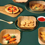 KüchenPro Antihaft Backpapier Für Luftfritteusen Und Mikrowellen - Einfach Zu Reinigen Für Gesünderes Kochen - flohmarkt-deutschland.shop