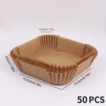 KüchenPro Antihaft Backpapier Für Luftfritteusen Und Mikrowellen - Einfach Zu Reinigen Für Gesünderes Kochen - flohmarkt-deutschland.shop
