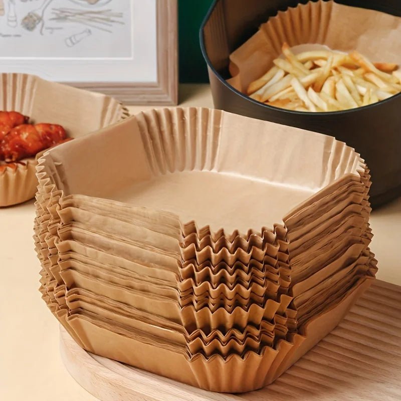 KüchenPro Antihaft Backpapier Für Luftfritteusen Und Mikrowellen - Einfach Zu Reinigen Für Gesünderes Kochen - flohmarkt-deutschland.shop