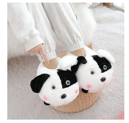 KuschelHaus Winterwarme Plüsch Baumwollpantoffeln Für Studenten - Ultraweiche PP Baumwollfasern Für Kuschelige Wärme - flohmarkt-deutschland.shop