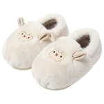 KuschelWelt Damen Plüsch Hausschuhe Innen Warm Dicke Sohle - Rutschfeste Sohle Für Sicheren Halt Zu Hause - flohmarkt-deutschland.shop