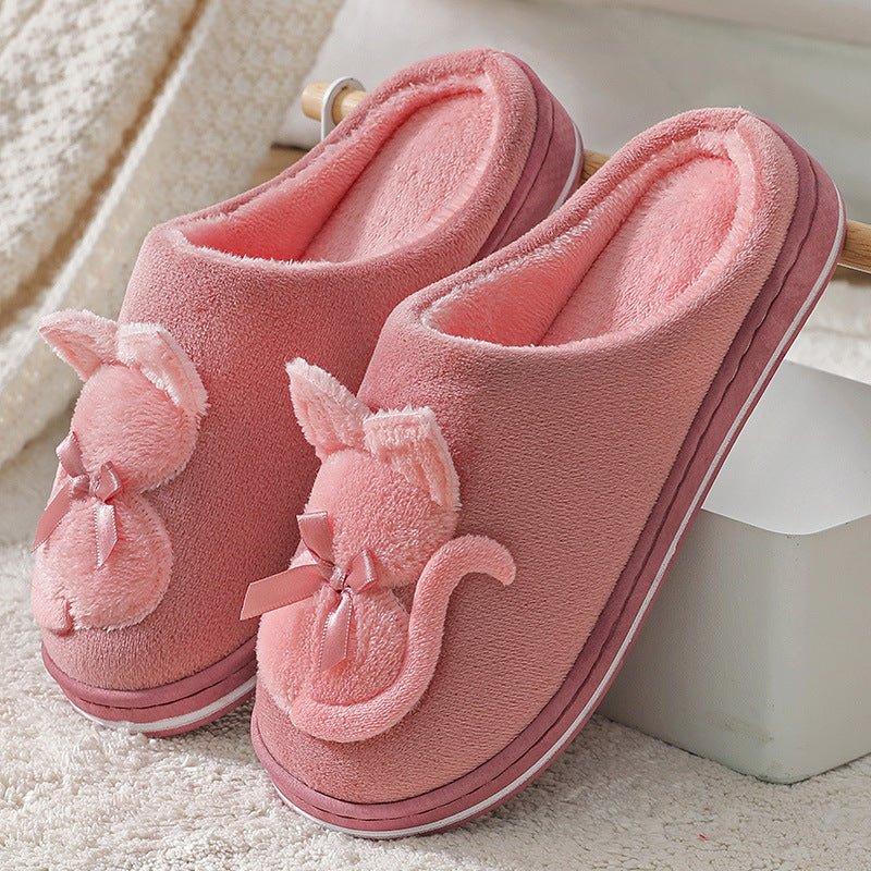 KuschelZeit Kuschelige Plüsch Hausschuhe Paar Für Damen Und Herren Rutschfeste Sohle Und Wärme Für Gemütliche Abende - flohmarkt-deutschland.shop