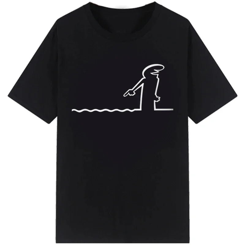 La Linea Die Linie Osvaldo Cavandoli TV T Hemd Männer Glücklich Mode Frauen t-shirts Streetwear T Rundhals Casual Tops camisetas - flohmarkt-deutschland.shop