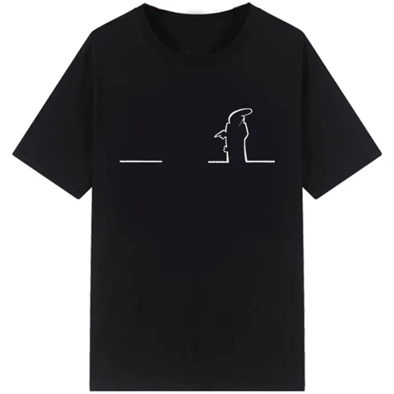 La Linea Die Linie Osvaldo Cavandoli TV T Hemd Männer Glücklich Mode Frauen t-shirts Streetwear T Rundhals Casual Tops camisetas - flohmarkt-deutschland.shop
