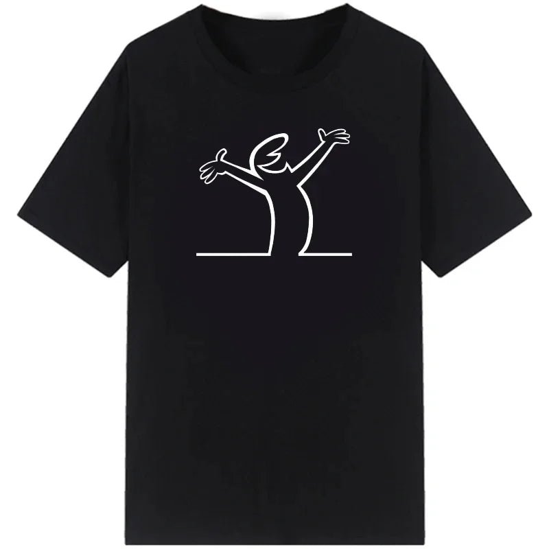 La Linea Die Linie Osvaldo Cavandoli TV T Hemd Männer Glücklich Mode Frauen t-shirts Streetwear T Rundhals Casual Tops camisetas - flohmarkt-deutschland.shop