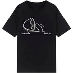 La Linea Die Linie Osvaldo Cavandoli TV T Hemd Männer Glücklich Mode Frauen t-shirts Streetwear T Rundhals Casual Tops camisetas - flohmarkt-deutschland.shop