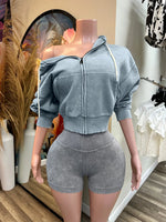 Lady Thick Hooded Sports Shorts Outfits Sexy Women Two Pieces Gym Tracksuit Set Elegant Club Matching Set - flohmarkt-deutschland.shop