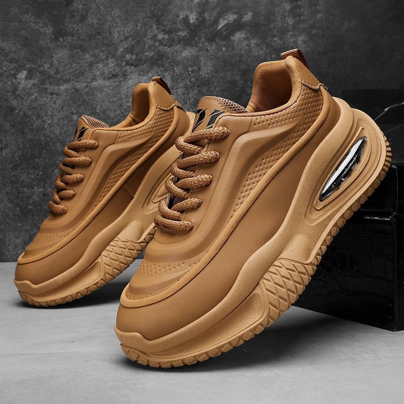 Lässige Sportschuhe für Herren, modische Skateboardschuhe mit dicken Sohlen, trendige und bequeme Herrenschuhe, geeignet für den Außenbereich - flohmarkt-deutschland.shop