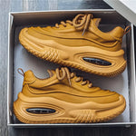 Lässige Sportschuhe für Herren, modische Skateboardschuhe mit dicken Sohlen, trendige und bequeme Herrenschuhe, geeignet für den Außenbereich - flohmarkt-deutschland.shop