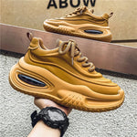 Lässige Sportschuhe für Herren, modische Skateboardschuhe mit dicken Sohlen, trendige und bequeme Herrenschuhe, geeignet für den Außenbereich - flohmarkt-deutschland.shop