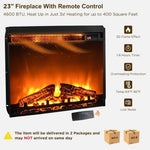 LandhausKraft Kamin-TV-Ständer Im Landhausstil Highboy Unterhaltungskonsole - Elektrischer Kamin Integriert - flohmarkt-deutschland.shop