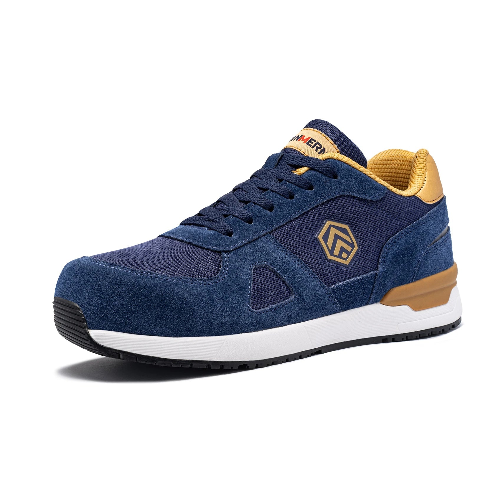 LARNMERN Männer Stahlkappe Schuhe Antistatische Sicherheitsschuhe Frauen Composite Atmungsaktive Slip On Arbeit Turnschuhe Industries Schutz - flohmarkt-deutschland.shop