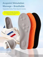 Latex Sport Insoles Soft High Elasticity Shoe Pads Orthotic Breathable Deodorant Shock Absorption Cushion Arch Support Insole - flohmarkt-deutschland.shop