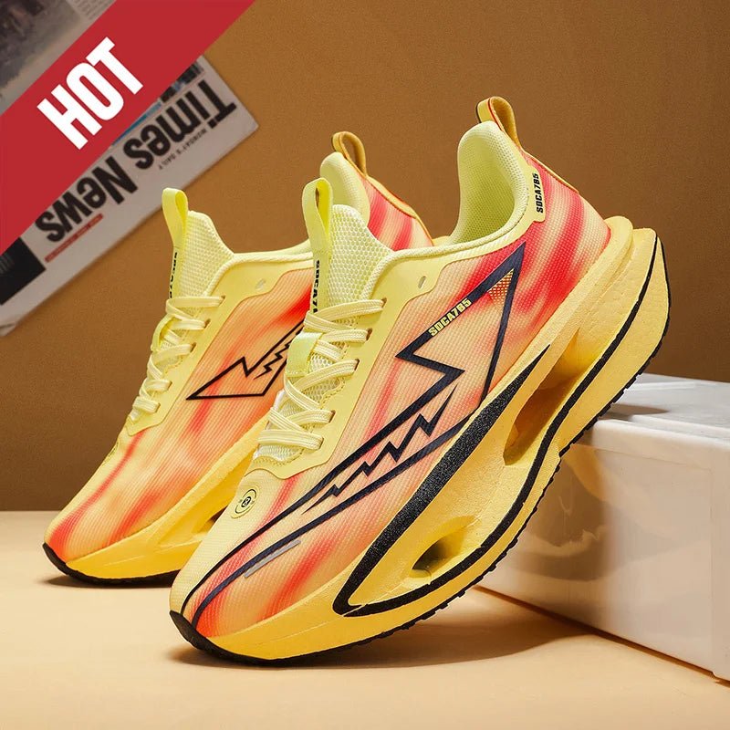 Laufschuhe Carbon Platte – Marathon, Atmungsaktiv, Leicht, Rutschfest, Unisex - flohmarkt-deutschland.shop