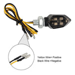 LED Blinker Licht super hell 2 stücke Motorrad Mini Universal LED Motorrad Lampe Bernstein Blinker LED-Anzeigen Licht - flohmarkt-deutschland.shop