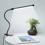 LED Clip Schreibtischlampe Augenschutz Nachttisch Studium schwarz - flohmarkt-deutschland.shop