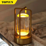 LED Kristall Tischlampe Touch wiederaufladbar Nachttisch Deko - flohmarkt-deutschland.shop