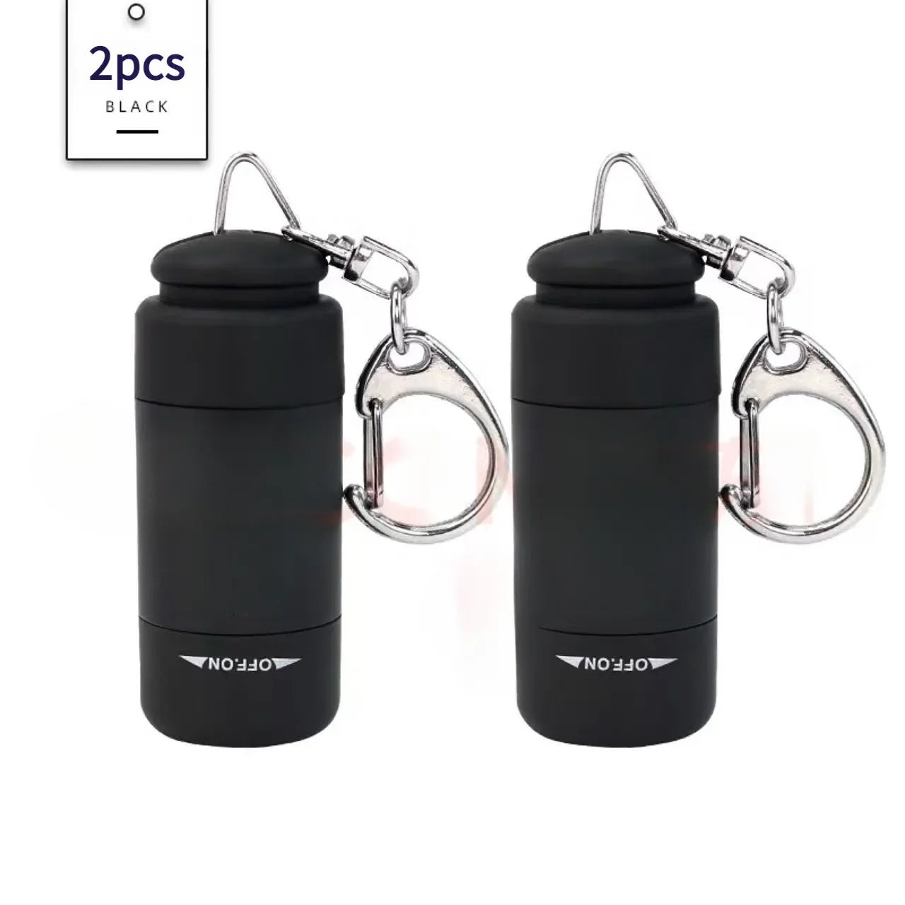 Led micro pocket flashlight portable USB rechargeable keychain flashlight waterproof home Outdoor Hiking Camping flashlight - flohmarkt-deutschland.shop