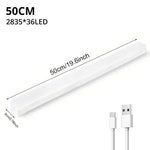 LED Nachtlicht Bewegungssensor USB Schrank Treppe Küche kabellos - flohmarkt-deutschland.shop