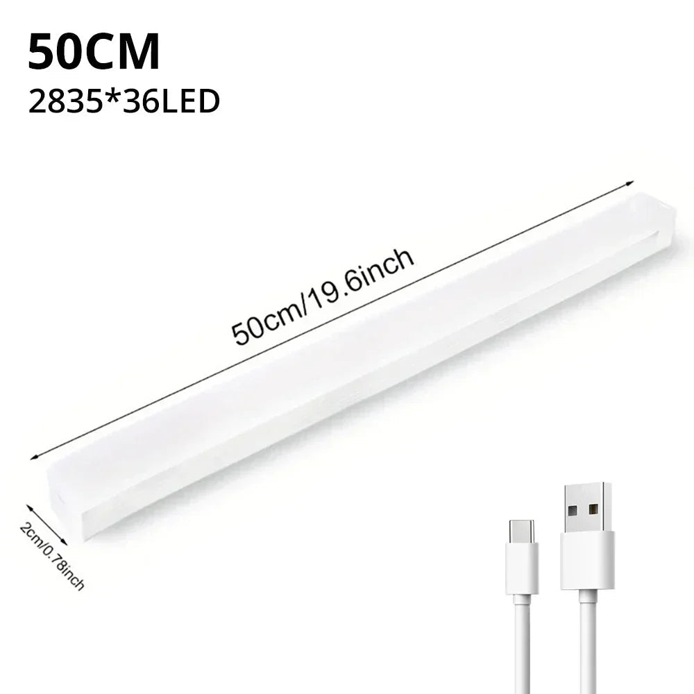LED Nachtlicht Bewegungssensor USB Schrank Treppe Küche kabellos - flohmarkt-deutschland.shop