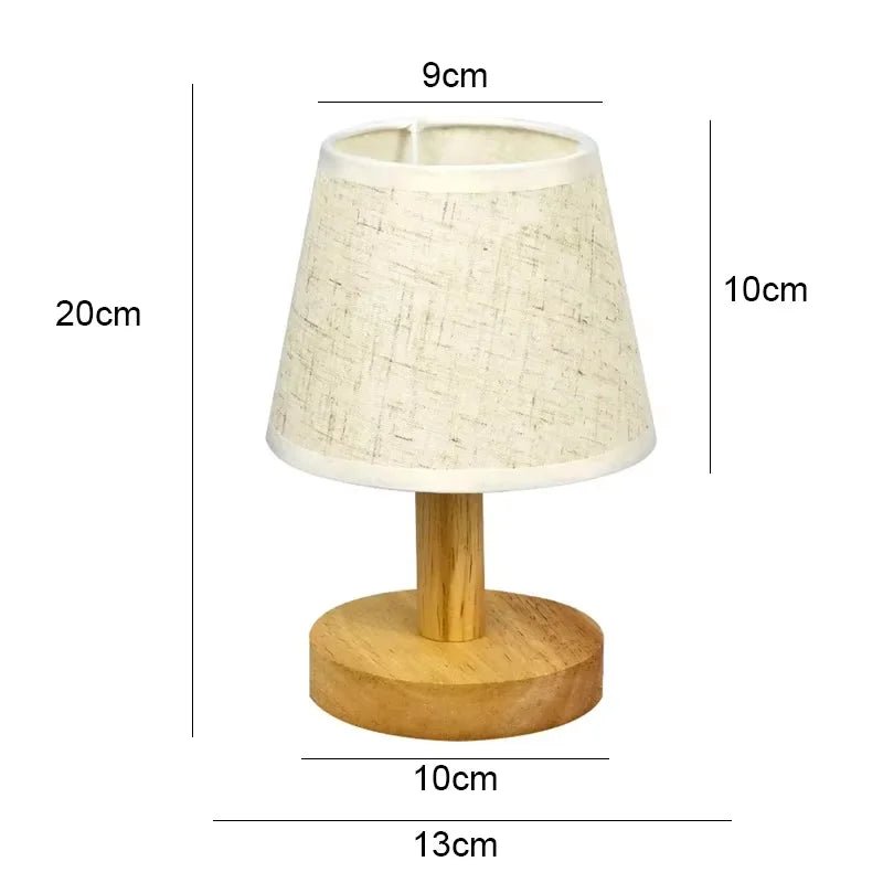 LED Tischlampe Retro Japanisch Stil Schlafzimmer Nachtlicht Deko - flohmarkt-deutschland.shop